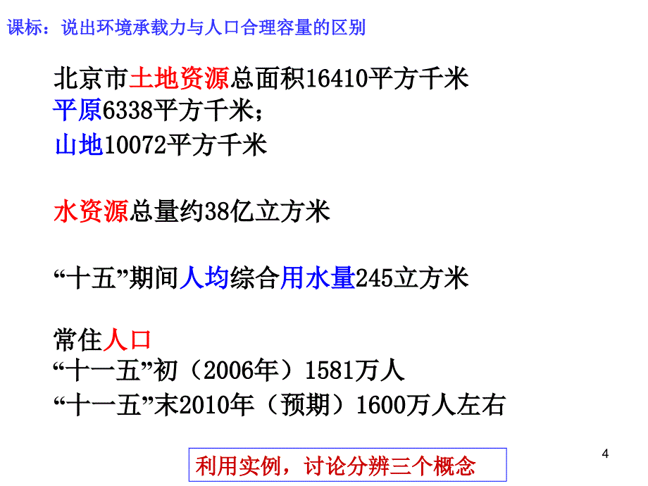 必修二环境承载力与人口合理容量_第4页