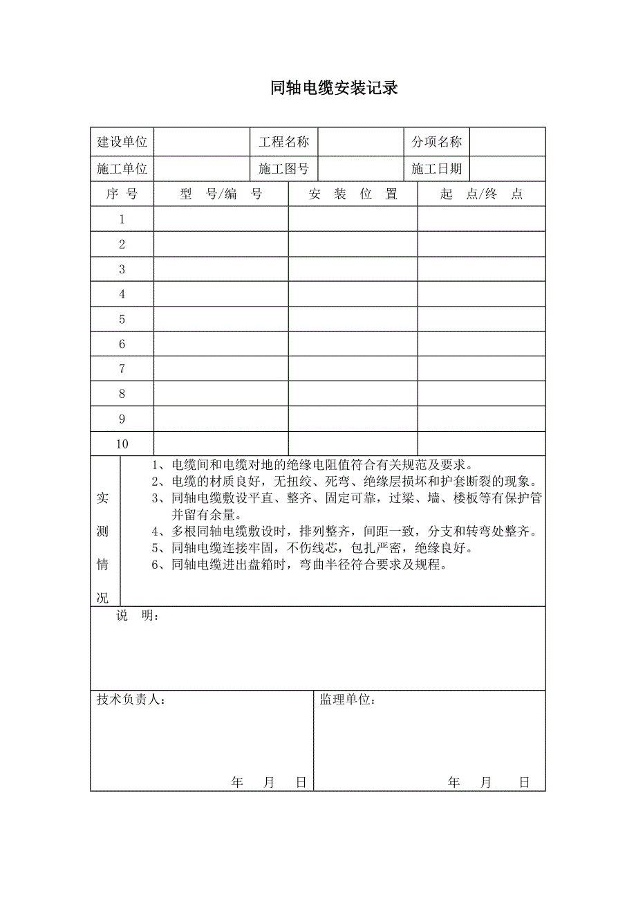 监控系统工程验收表修改2_第4页