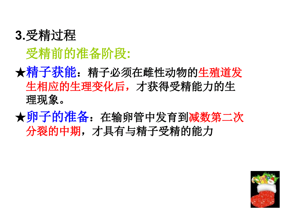 人教版教学课件人教版普通高中生物选修3胚胎工程受精作用教学课件_第3页