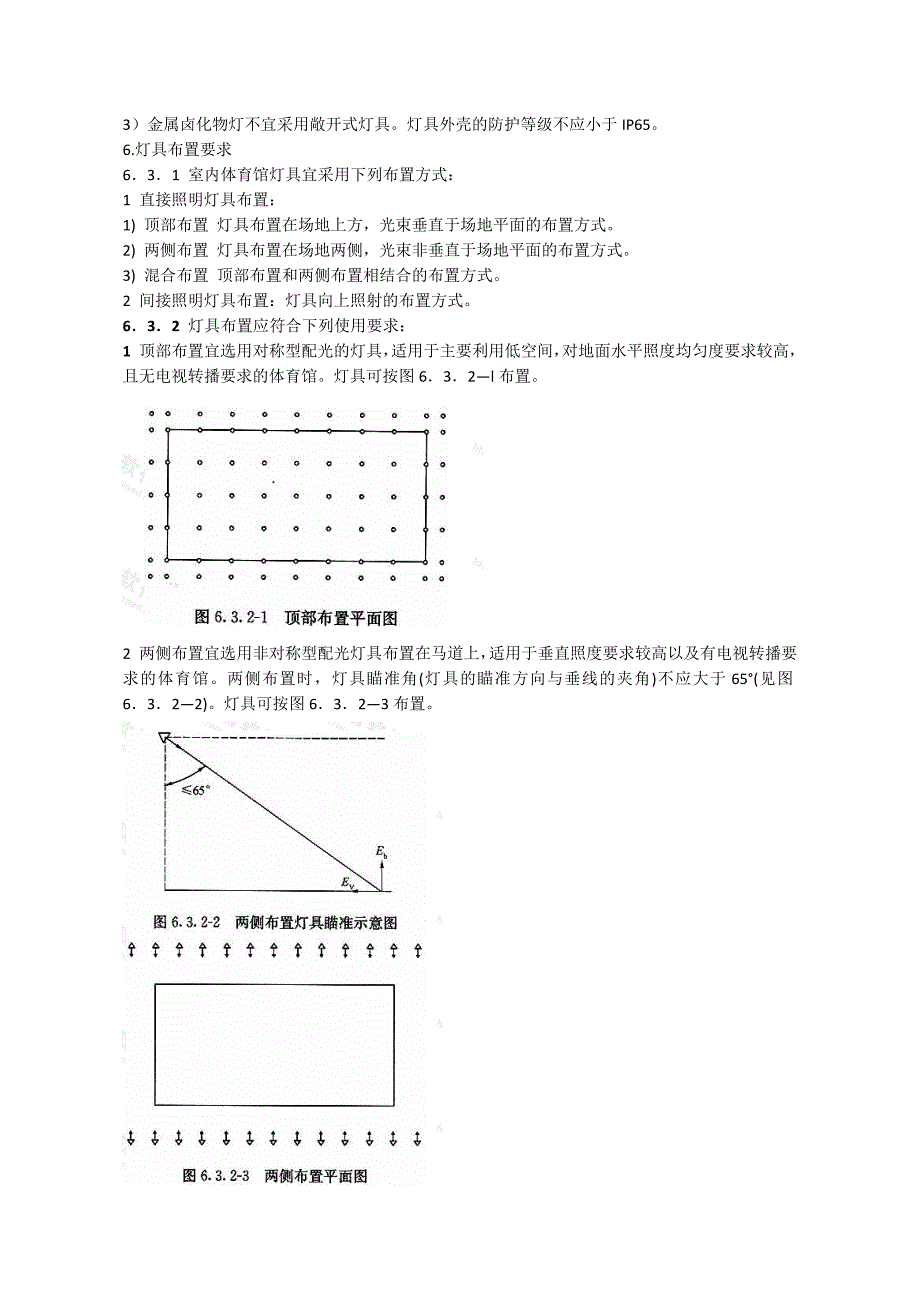 羽毛球场馆照明设计相关规范要求_第2页