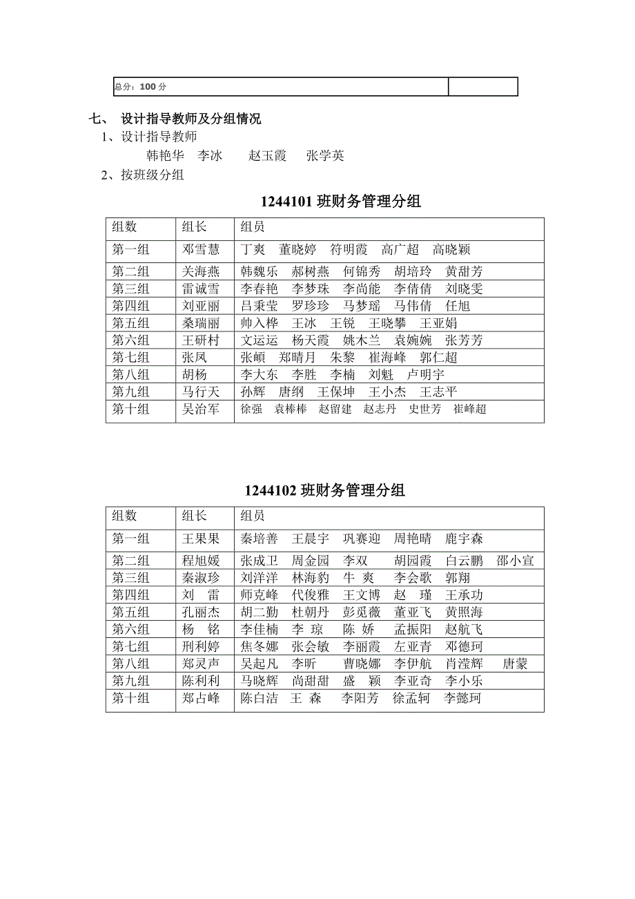 初级财务管理课程设计任务书1244101-2班_第3页