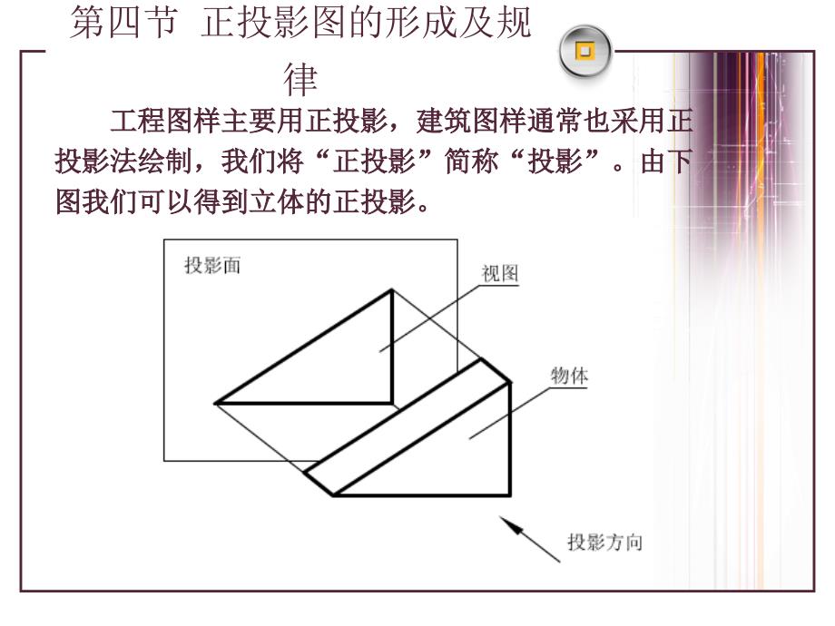 正投影图的形成及规律_第1页