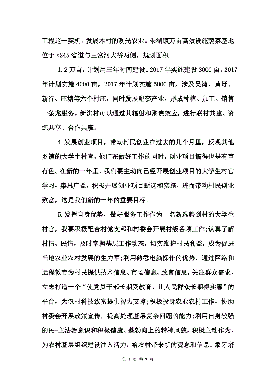 大学生村官党支部工作计划_第3页