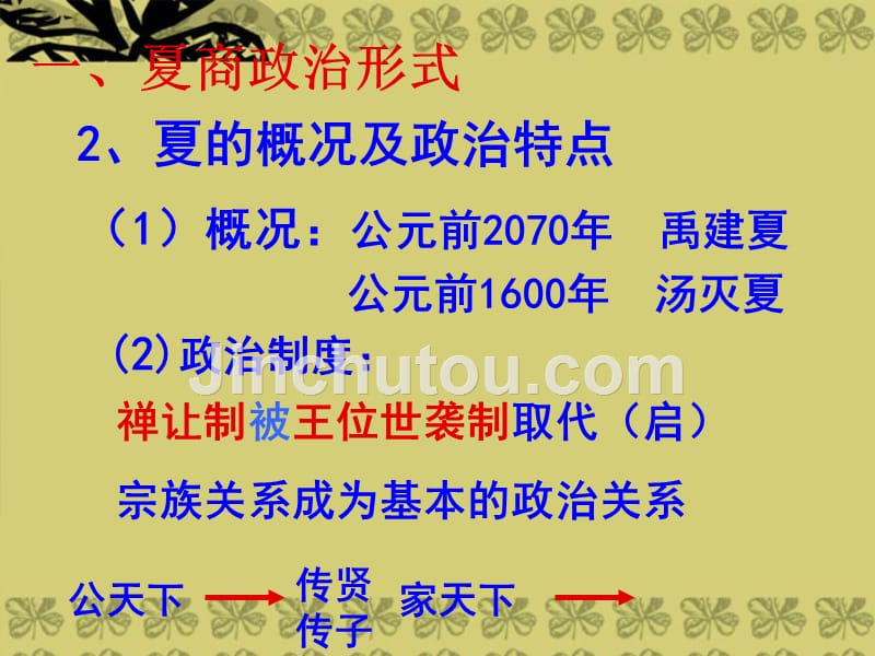 2012-2013学年高中历史11中国早期政治制度的特点课件人民版必修1_第5页