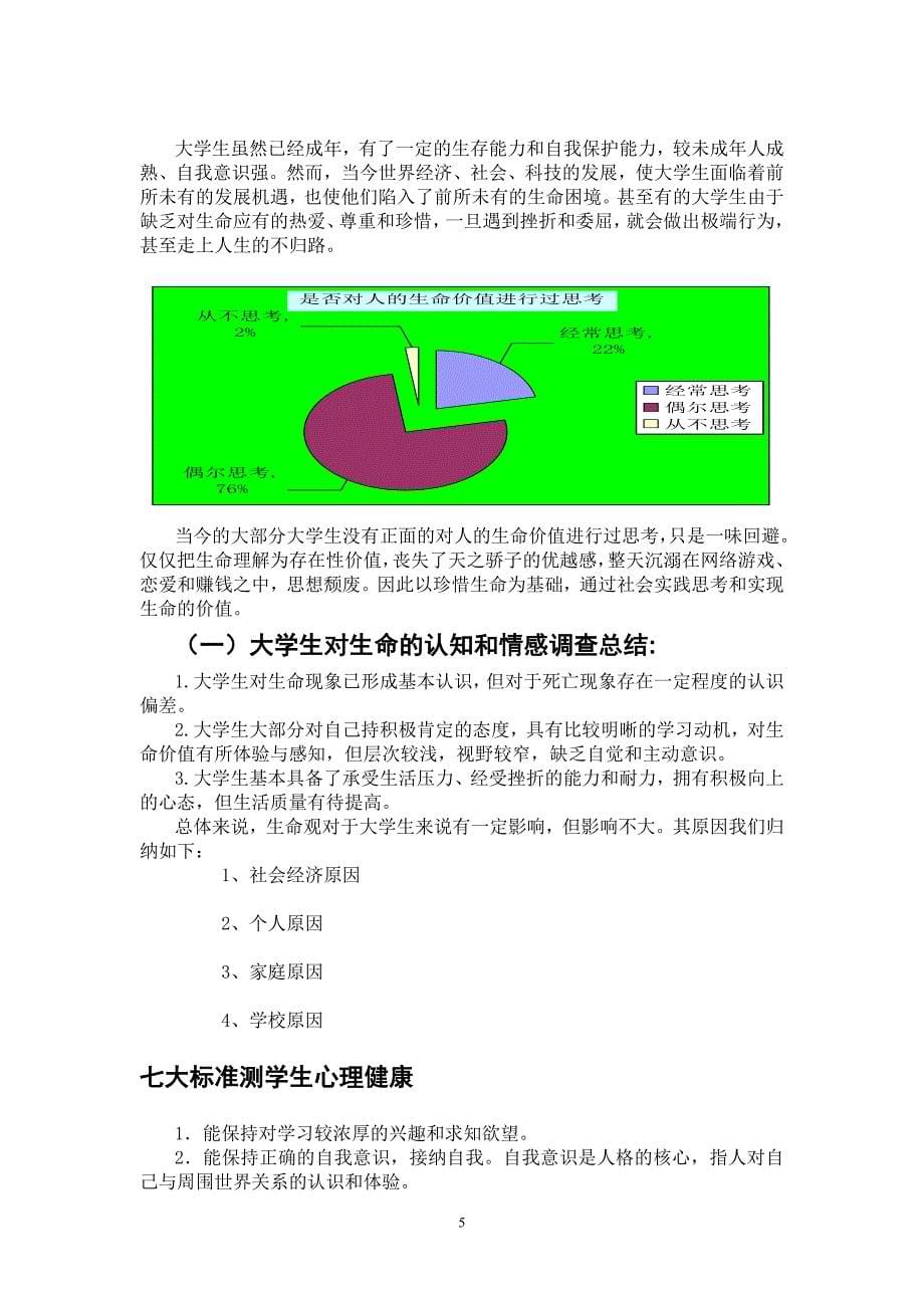 同路人团队生命责任文化素质调研报告_第5页