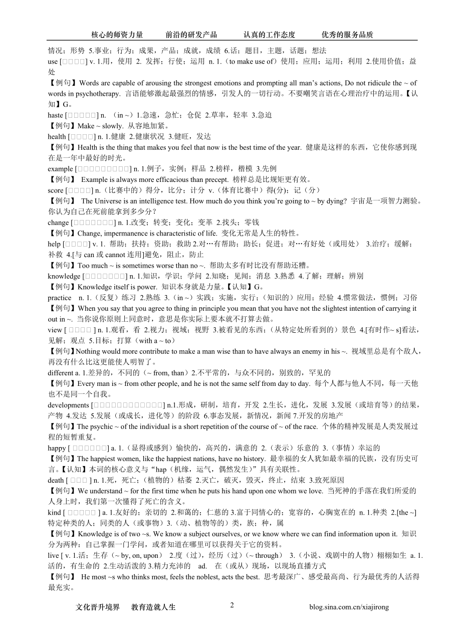 考研词汇背诵夏徛荣1800词汇_第2页