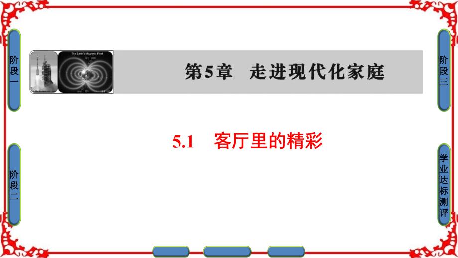 【课堂新坐标】2016-2017学年高中物理沪科版课件选修1-1走进现代化家庭5.1_第1页