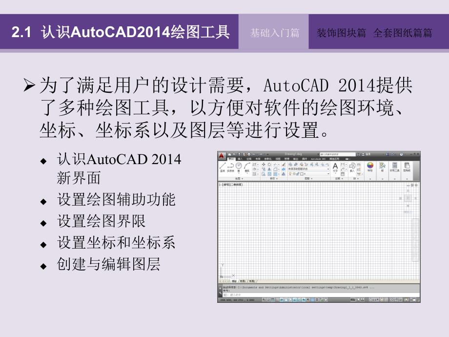 AutoCAD2014室内装潢设计全套图纸绘制大全室内设计软件入门_第4页