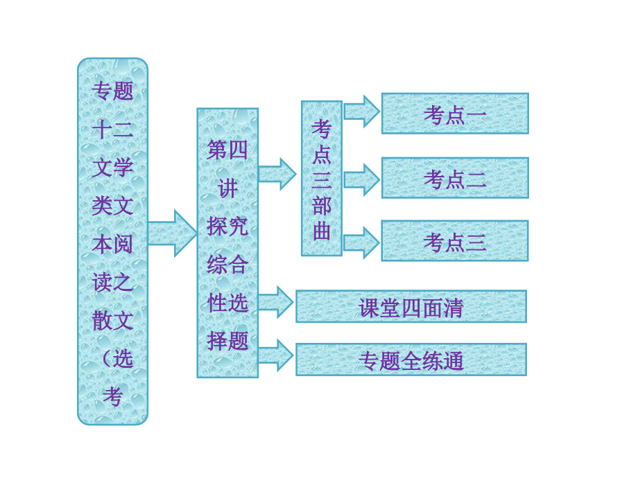 高三语文第二轮学习专题课件专题十二《探究综合性选择题》(109张)_第1页