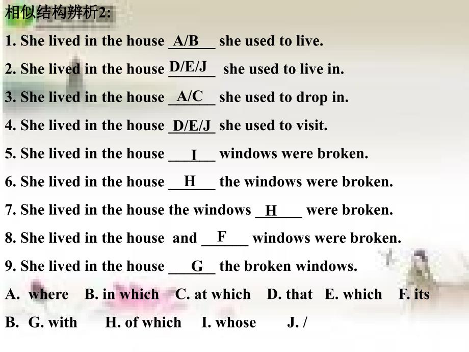 定语从句相似结构辨析_第3页