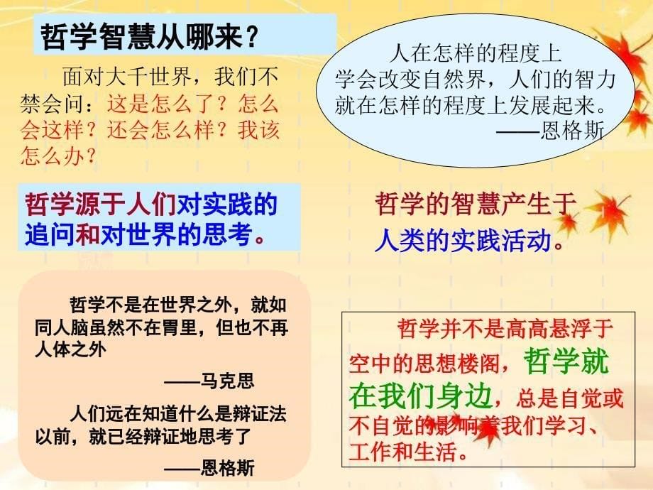 高中政治(新课标)必修四全部_第5页