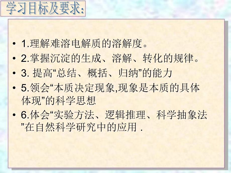 高一化学难溶电解质的溶解平衡_第2页