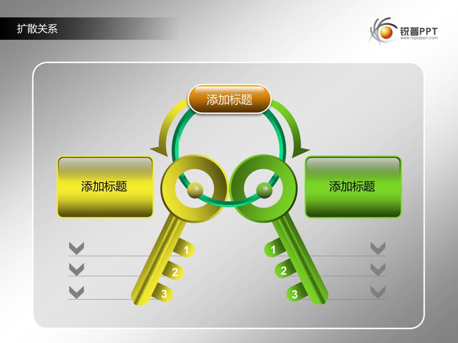 非常漂亮且实用的ppt关系图_第4页