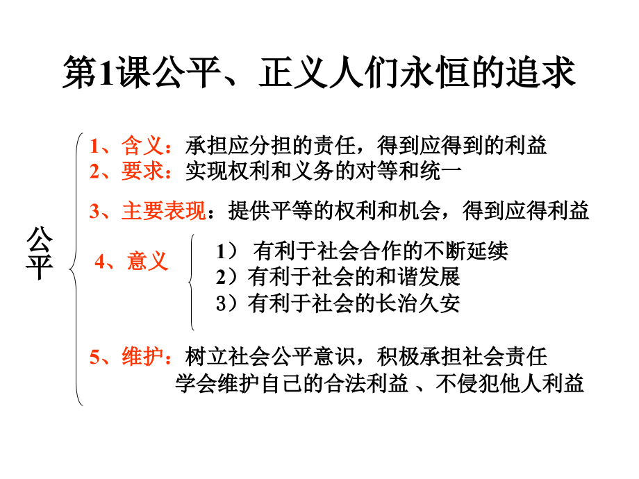 鲁教版九年级思品中考复习课件1_第3页