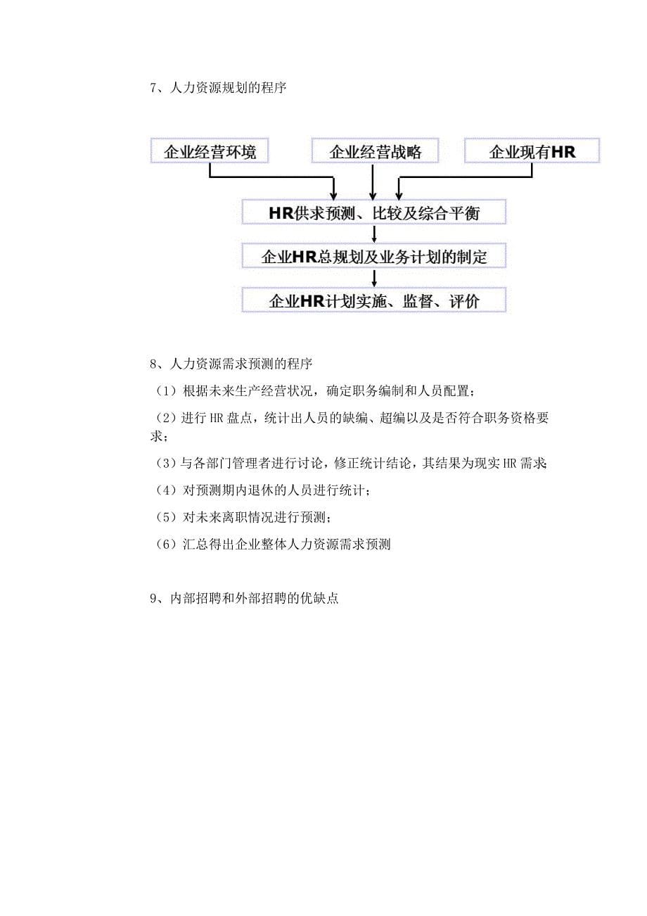 人力资源管理期末考试名词解释简答题汇总_第5页