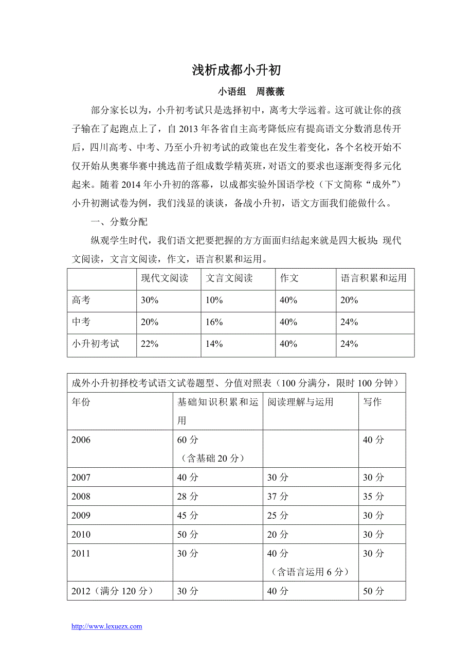 乐学在线解析成都小升初_第1页