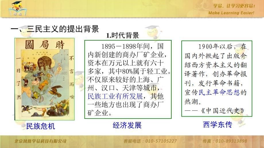 高二 历史 必修三 第四单元 第一讲 三民主义的形成与发展_第5页