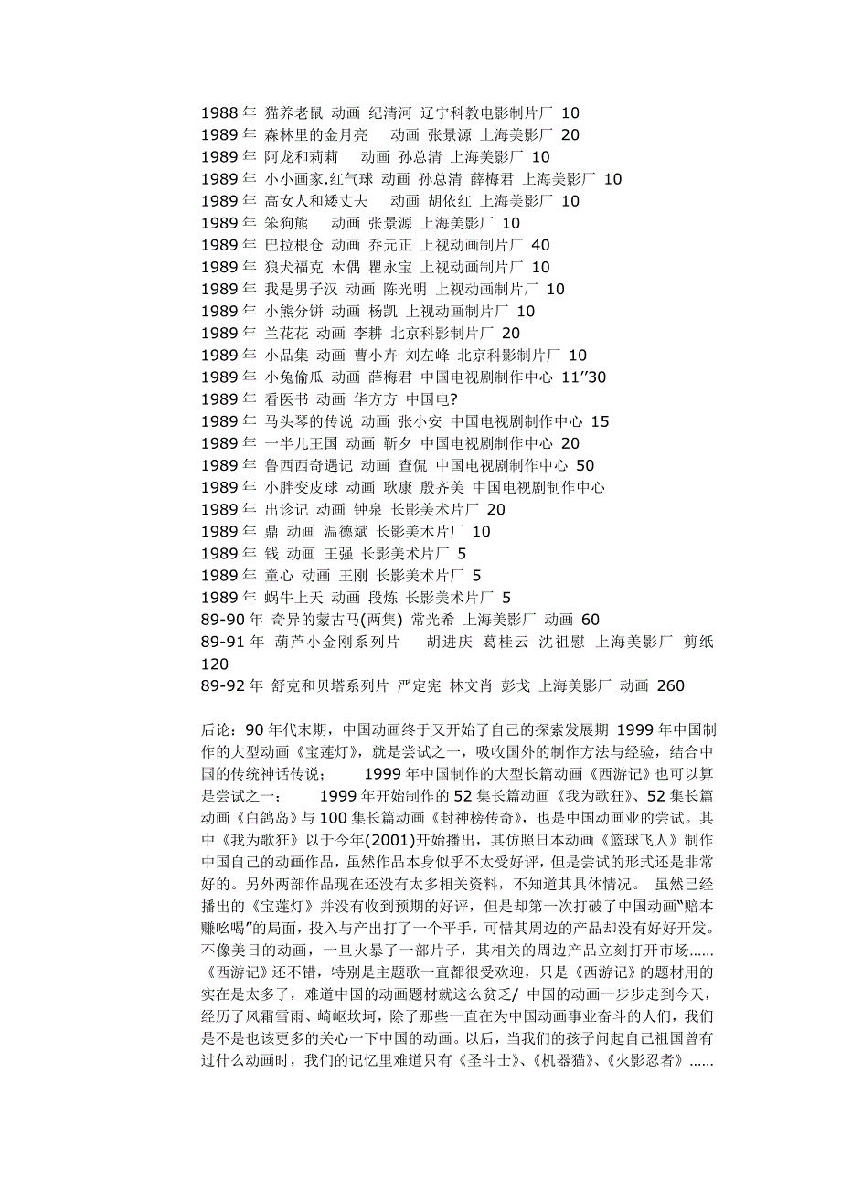 关于中外动漫的调查研究报告_第4页