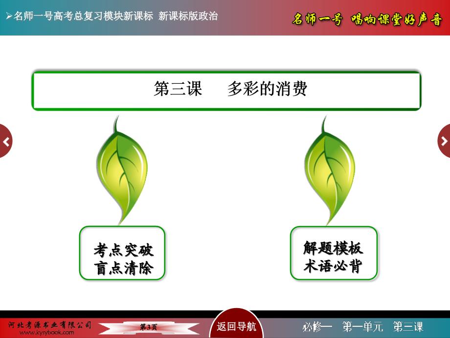 高三政治多彩的消费复习课件_第3页