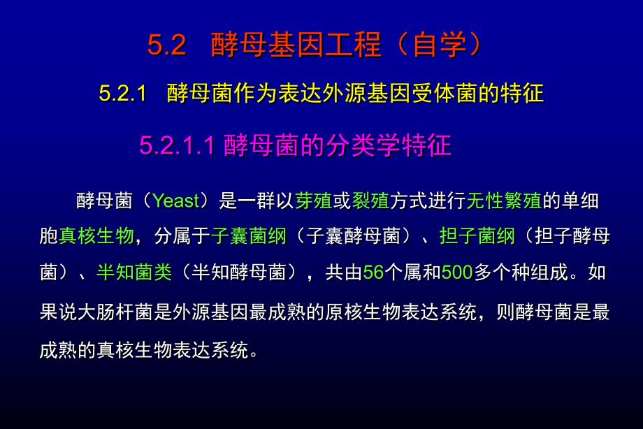 基因在大肠杆菌酵母中的高效表达_第1页