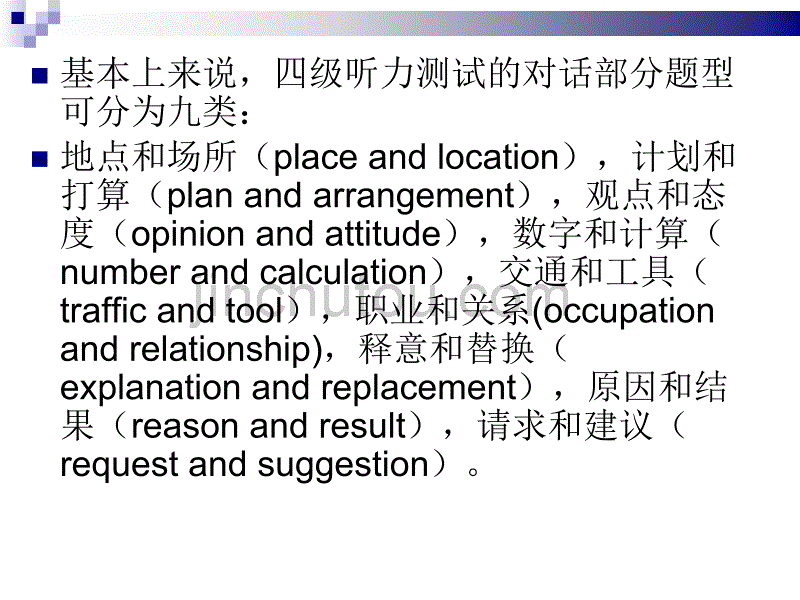 listening2听力对话题型分析_第1页