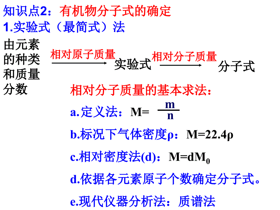 有机化学基础  复习一_第3页