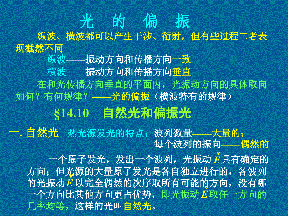 光的偏振和双折射_第1页