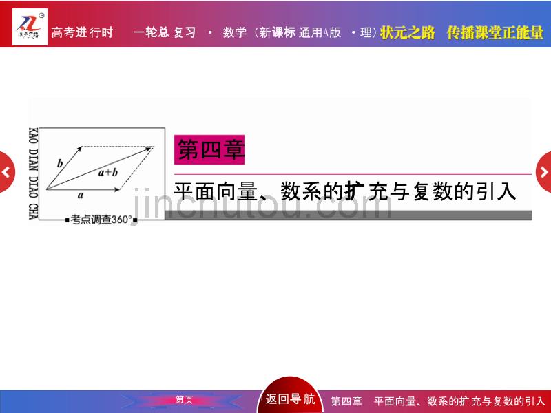 《状元之路》2016届高考数学理新课标A版一轮总复习4-3_第1页