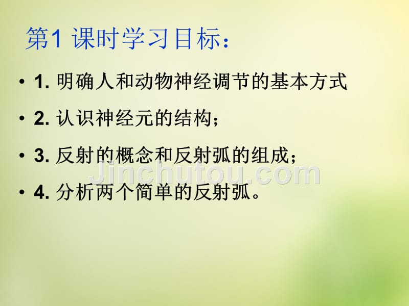 四川省高中生物 第一节《通过神经系统的调节》课件 新人教版必修3_第3页