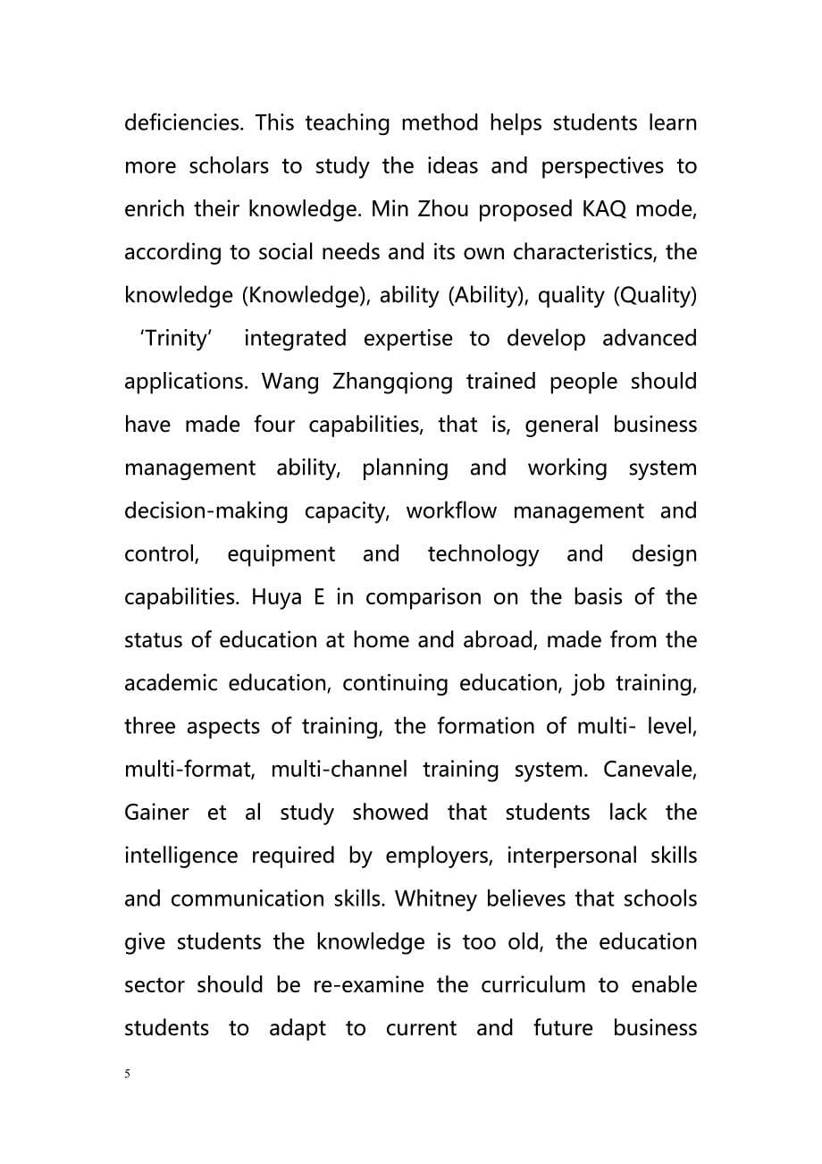 Analysis of the national model of vocational training colleges production bases（分析国家职业培训学院生产基地的模式）_第5页