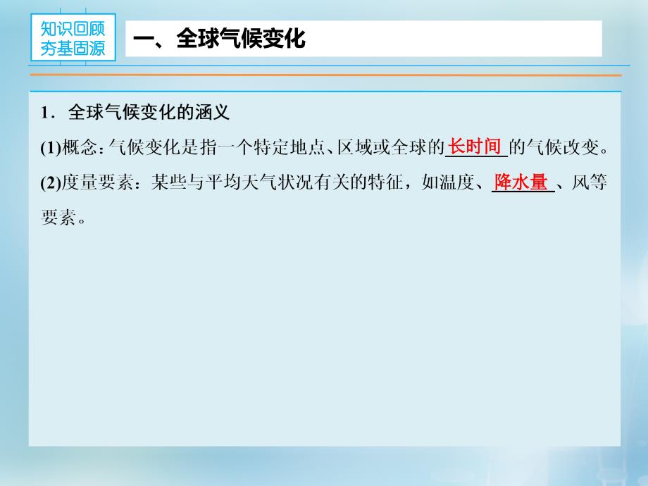 2016年高考地理大一轮复习 专题4.2 全球气候变化对人类活动的影响课件_第3页