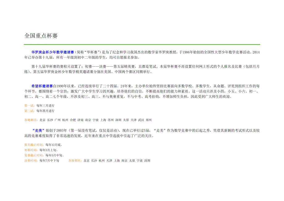 中小学生全国重点杯赛汇总_第1页