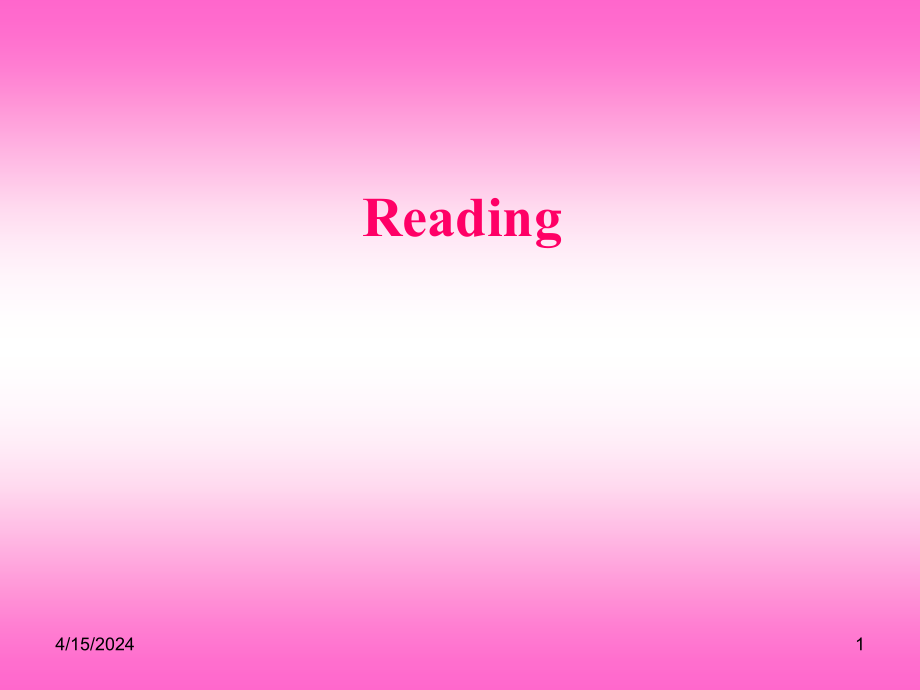 新人教版必修四Unit1Womenofachievement-Reading_第1页