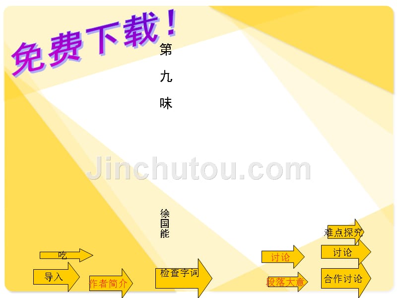 烹饪文学作品欣赏3.1第九味_第1页
