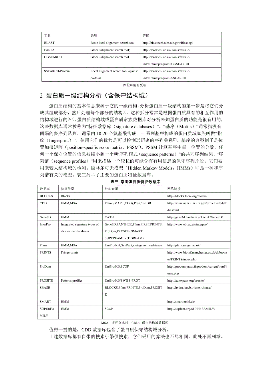 蛋白质结构分析原理及工具-文献综述_第2页