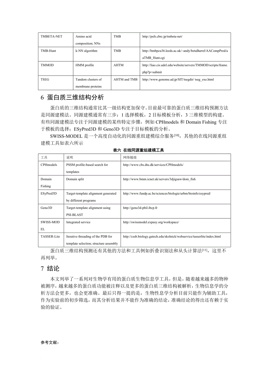 蛋白质结构分析原理及工具-文献综述_第4页