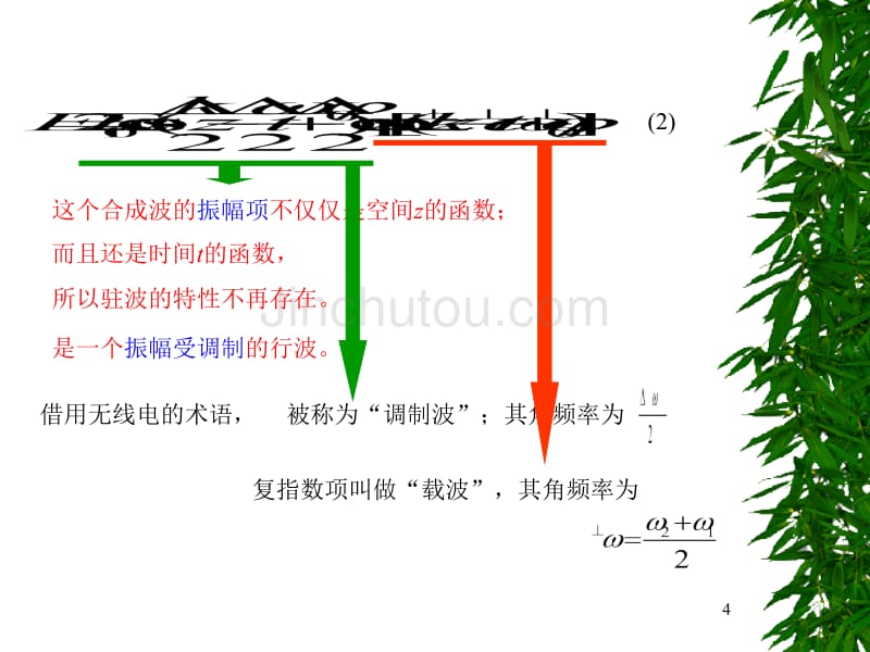 物理光学第十一次课拍频波和光波的分析_第4页