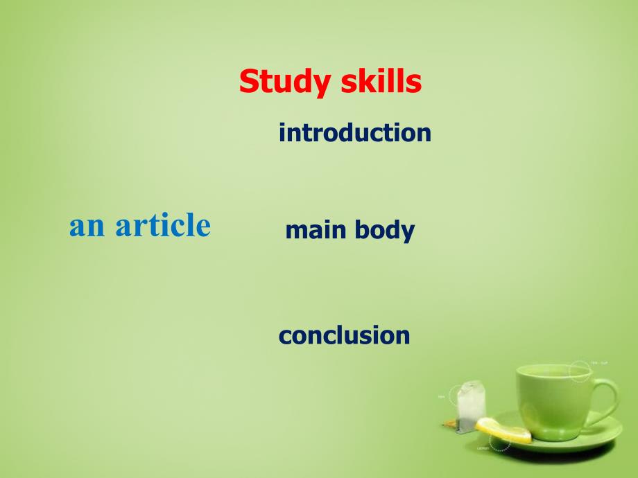 江苏省永丰县初级中学八年级英语下册 Unit 6 Sunshine for all Study skills & Task课件 （新版）牛津版_第2页