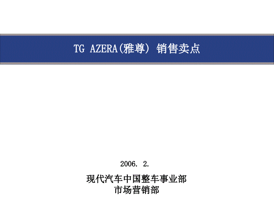 进口现代TG销售卖点_第1页