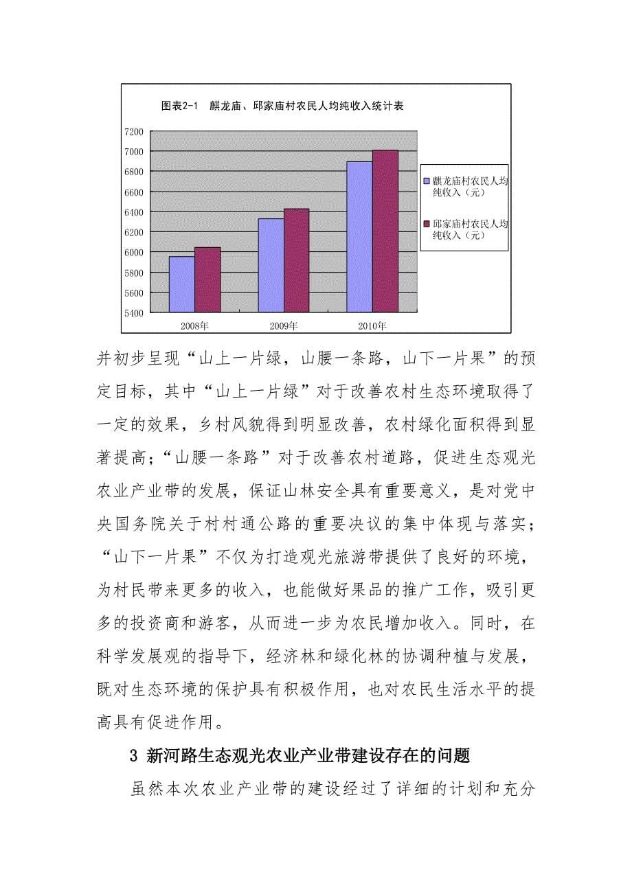 关于新皂镇生态农家旅游业发展调研报告2_第5页