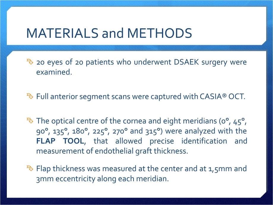 Thickness variations within endothelial grafts for DSAEK 厚度变化范围内的内皮移植角膜内皮移植术_第5页