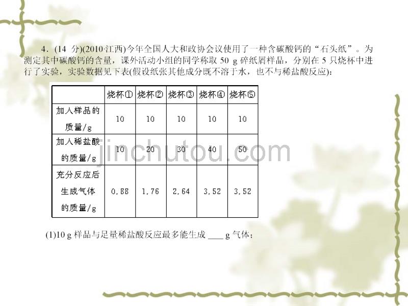 中考化学综合计算题训练课件_第5页