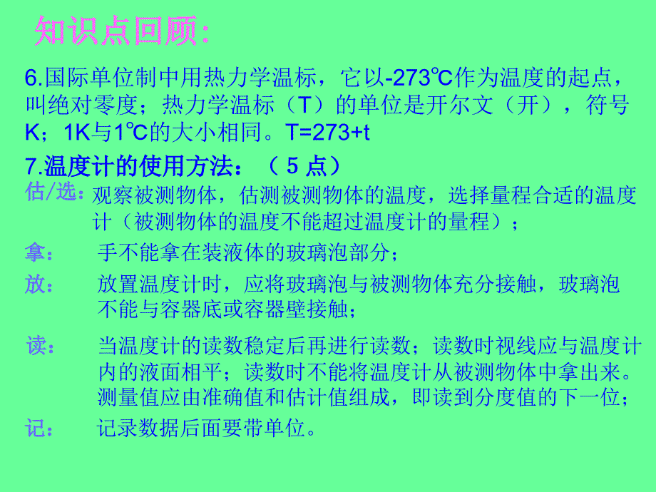 第四章物质形态及其变化复习课件(沪粤版)_第3页