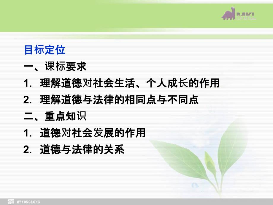 课件：专题1第1框学会做人道德为先_第2页