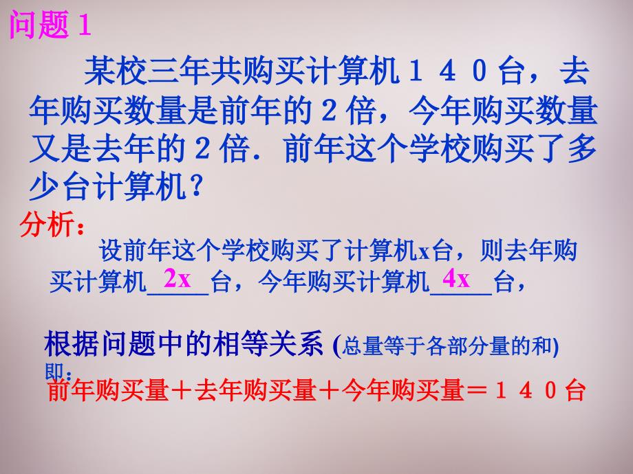 广东省惠州市惠东县宝口中学七年级数学上册 3.2 解一元一次方程（一）—合并同类项与移项课件 （新版）新人教版_第2页