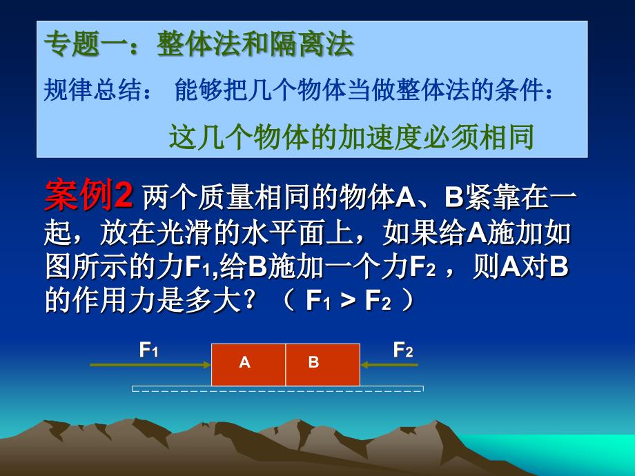 教学牛顿第二定律案例分析_第2页