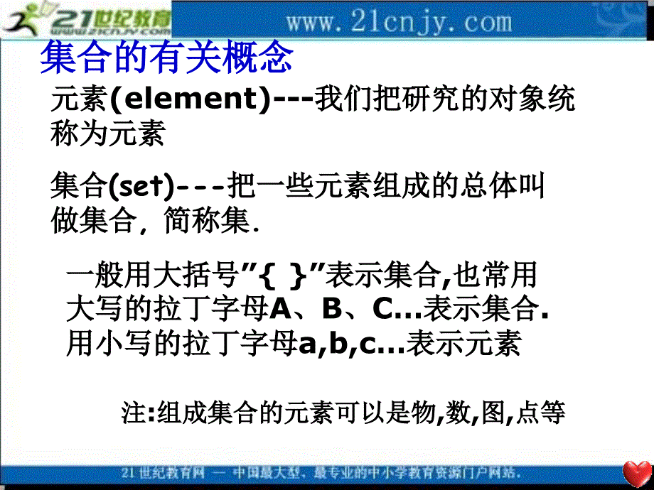 数学：1.1.1《集合的含义与表示》课件(新人教A版必修 1)_第3页