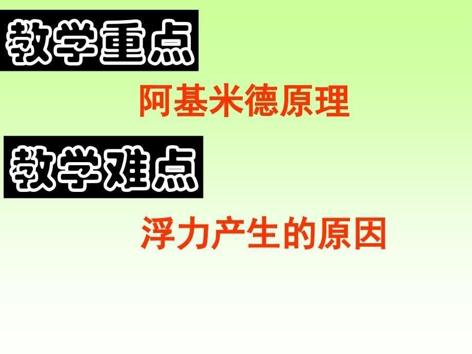 九年级物理九年级物理探究影响浮力大小的因素_第5页