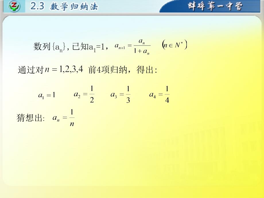 2010第五届全国高中数学青年教师观摩与评比活动-《数学归纳法》课件(安徽赵亮)_第3页