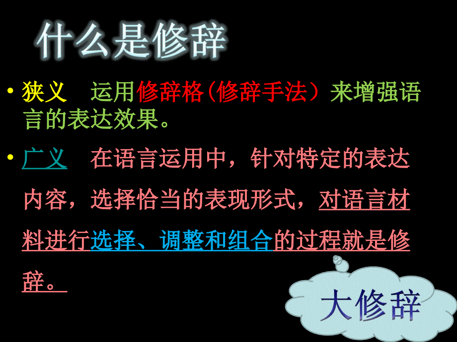 高一语文必修2梳理探究《修辞无处不在》_第4页